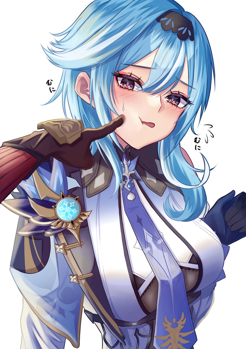 eula and amber (genshin impact) drawn by paya_paya_h