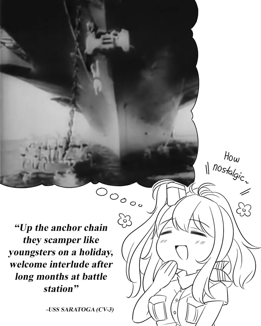 saratoga (kantai collection) drawn by guin_guin