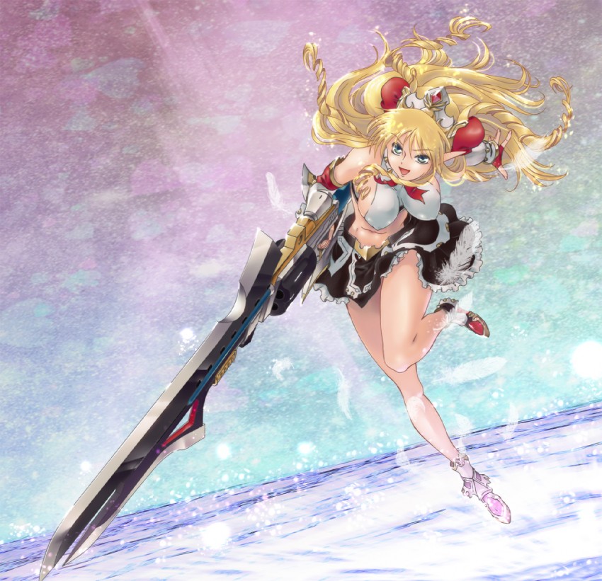 neige hausen (super robot wars and 2 more) drawn by furuya_masashi