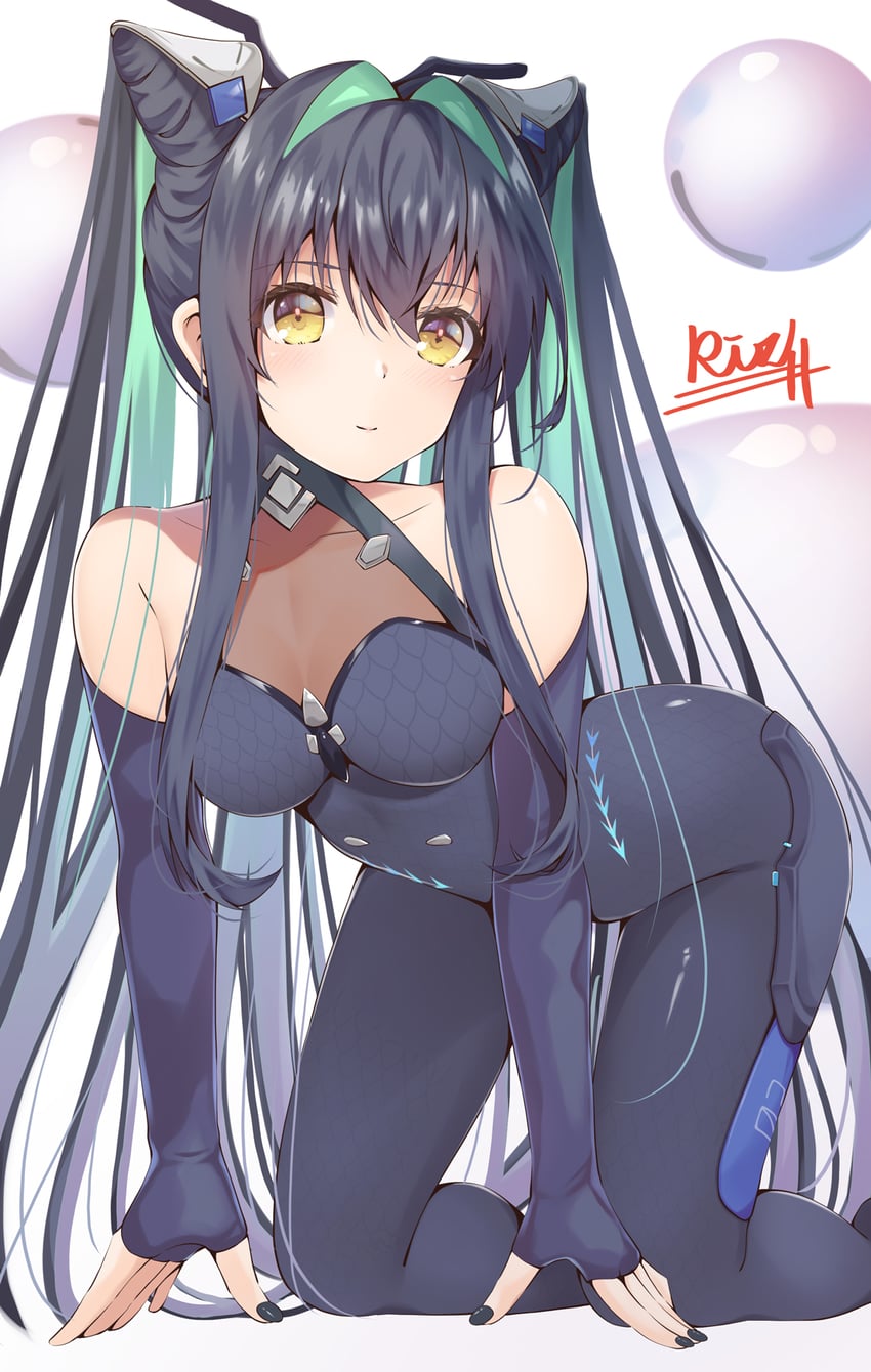 little mermaid (goddess of victory: nikke) drawn by rizurizum