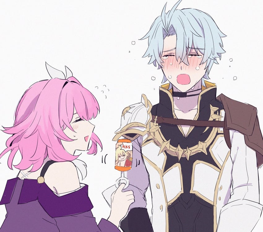 phainon, mydei, and cyrene (honkai and 1 more) drawn by souko_ykyk02