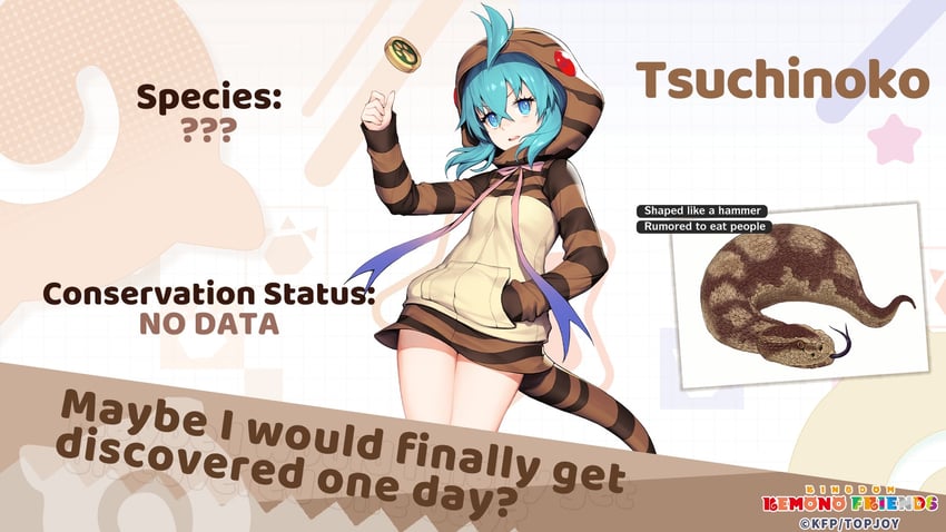 tsuchinoko (kemono friends and 1 more)