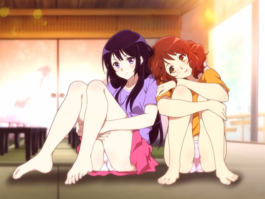 oumae kumiko and kousaka reina (hibike! euphonium) drawn by sbel02