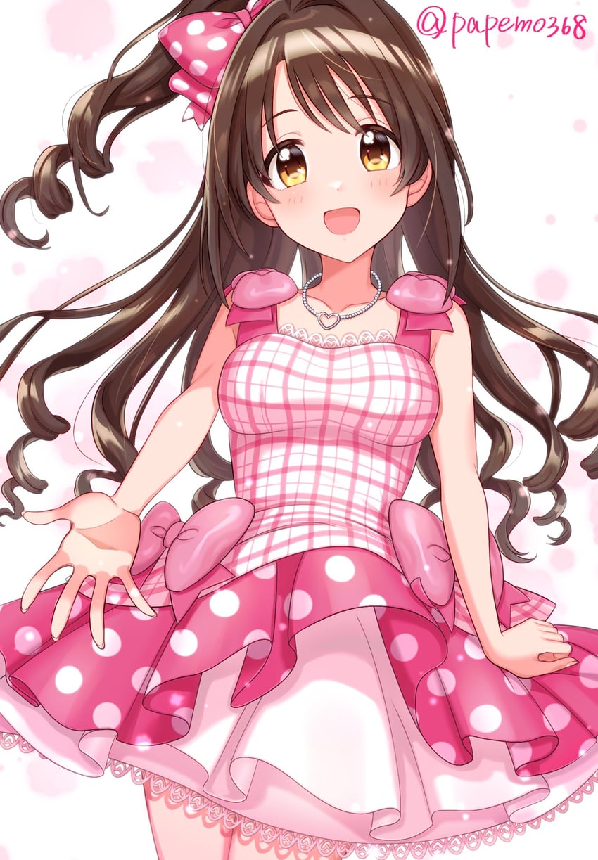 shimamura uzuki (idolmaster and 2 more) drawn by papemo368