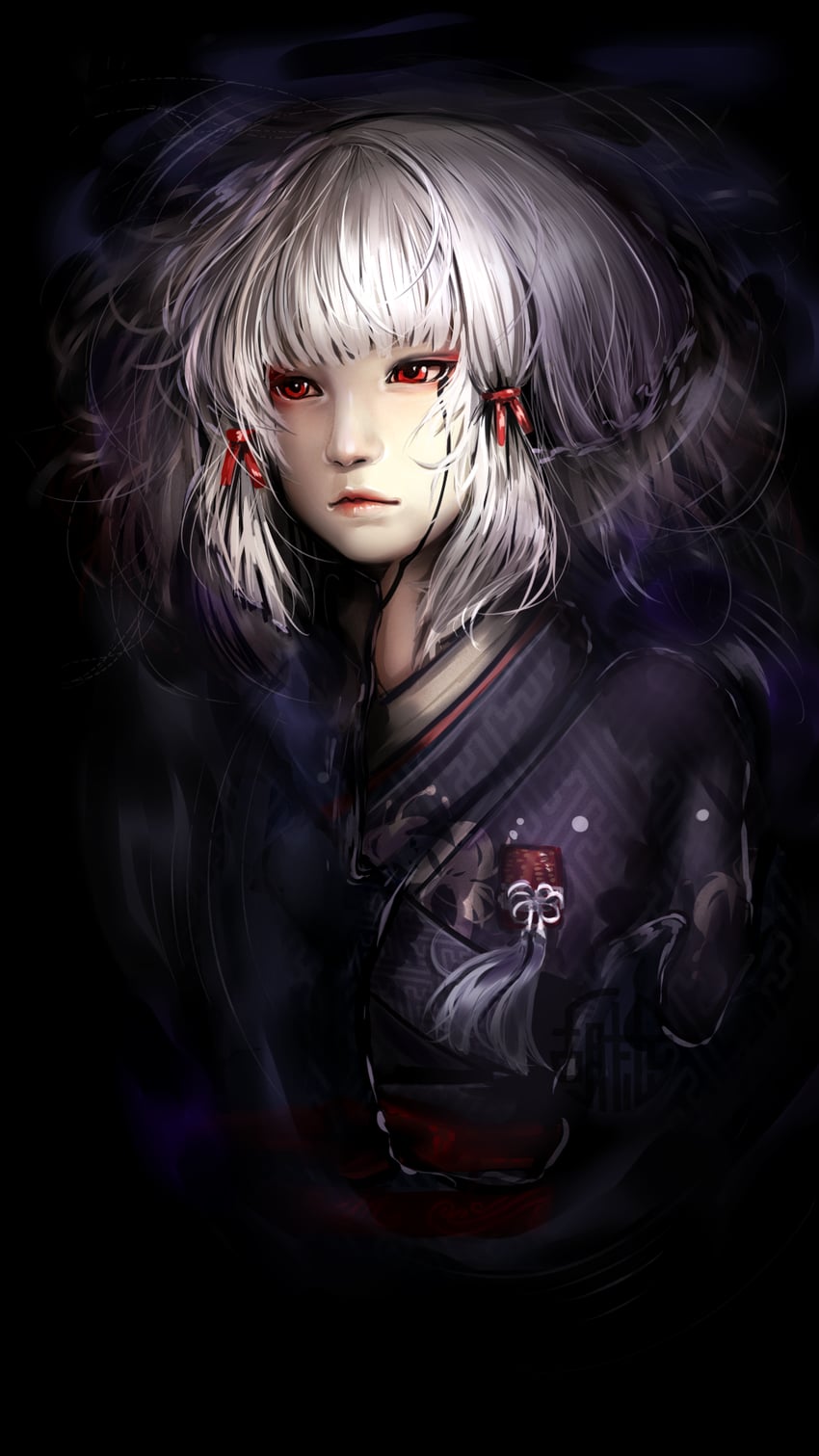 shiragiku (fatal frame and 1 more) drawn by kuro_kosyou