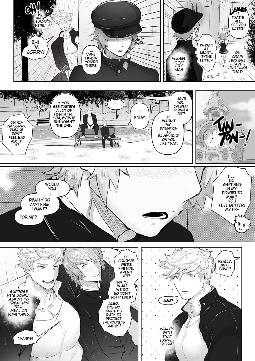 gran and vane (granblue fantasy) drawn by robokeh