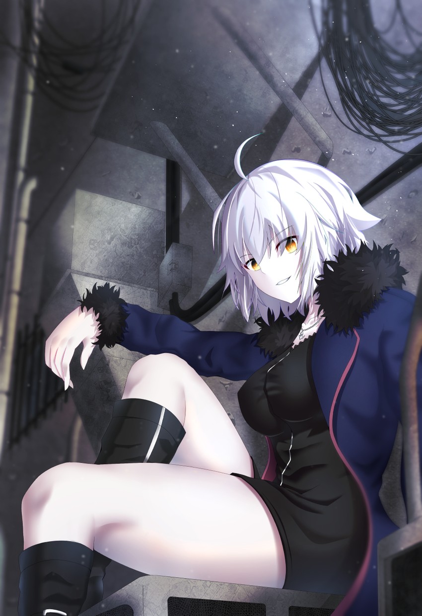 jeanne d'arc alter (fate and 1 more) drawn by yamada_(yamadadesuyo212)