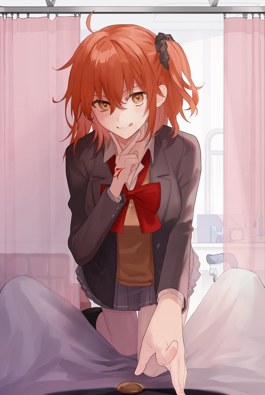fujimaru ritsuka (fate and 1 more) drawn by ringo_2000