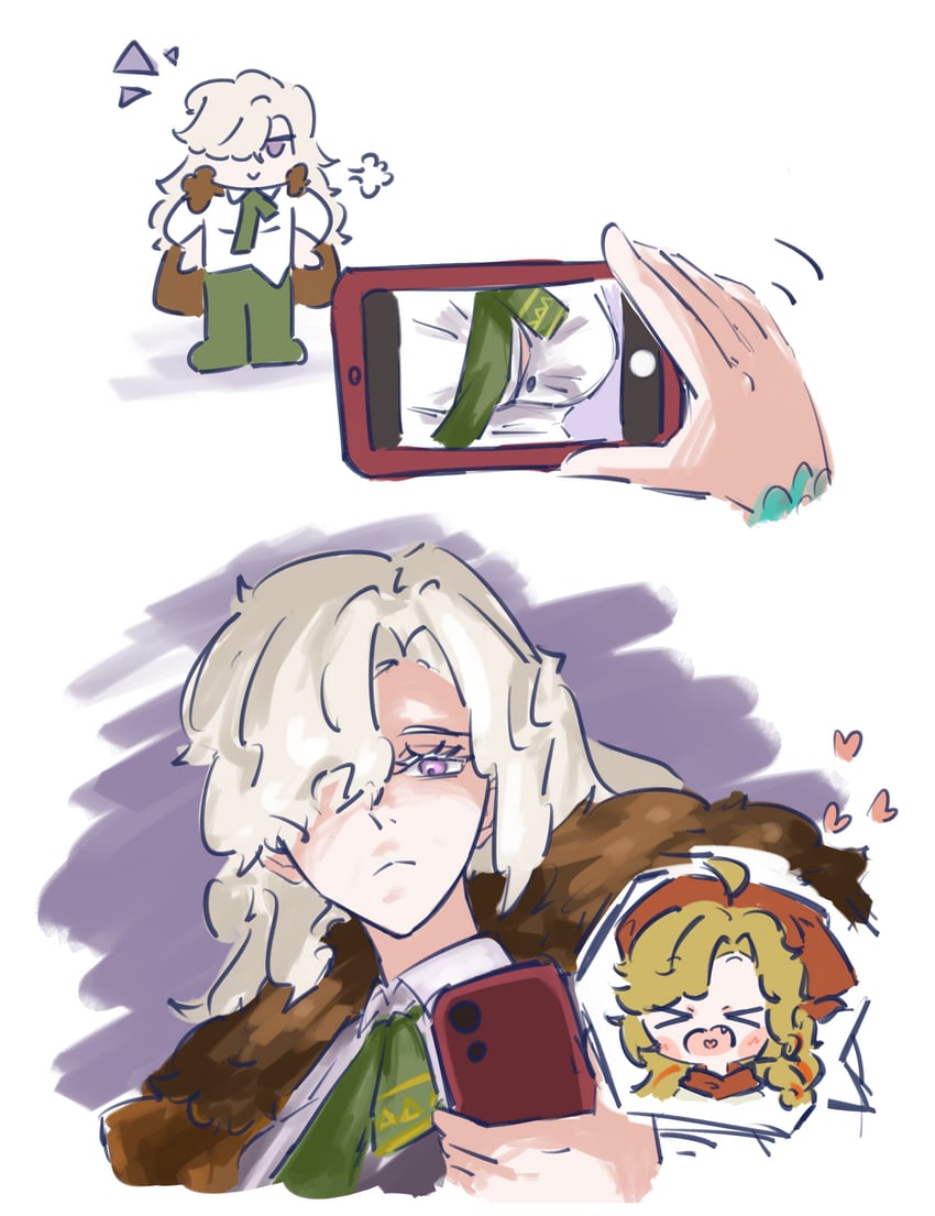 windsong and vila (original and 1 more) drawn by endroll