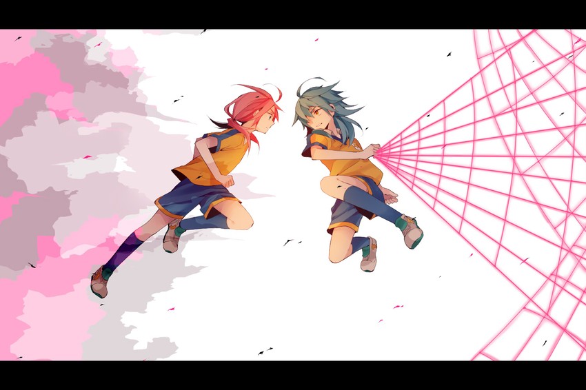 kirino ranmaru and kariya masaki (inazuma eleven and 1 more) drawn by yuzudaze