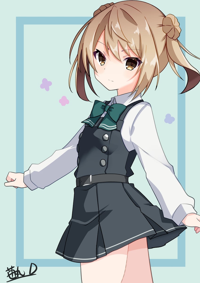 michishio and michishio kai ni (kantai collection) drawn by ichigomaru_d