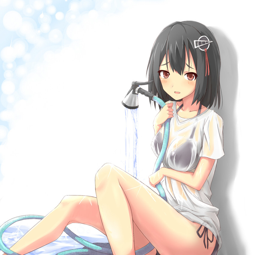 haguro (kantai collection) drawn by pochita_(pochitaiko)