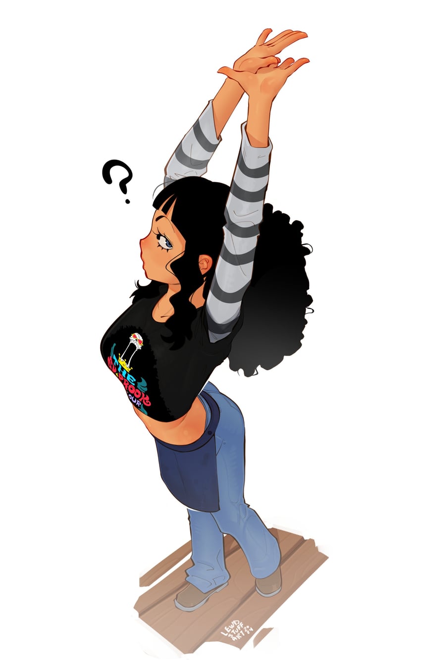bookstore part-timer (one piece and 1 more) drawn by lewdstuff