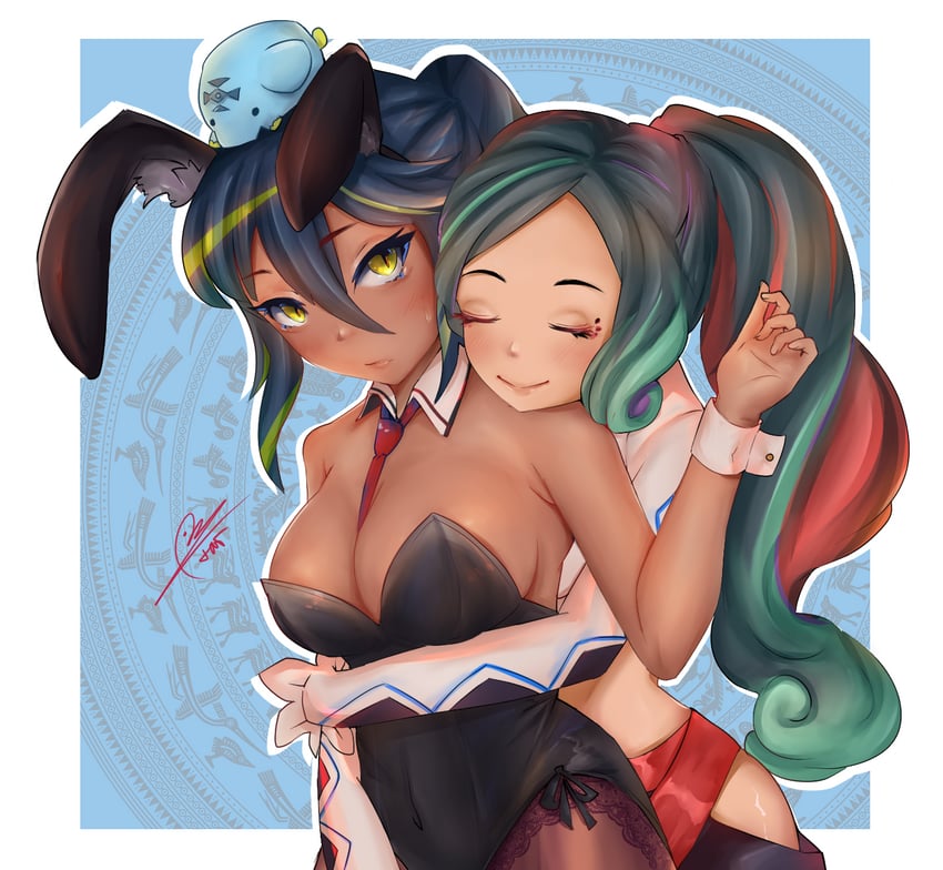 trung trac and trung nhi (fate and 1 more) drawn by socmeo