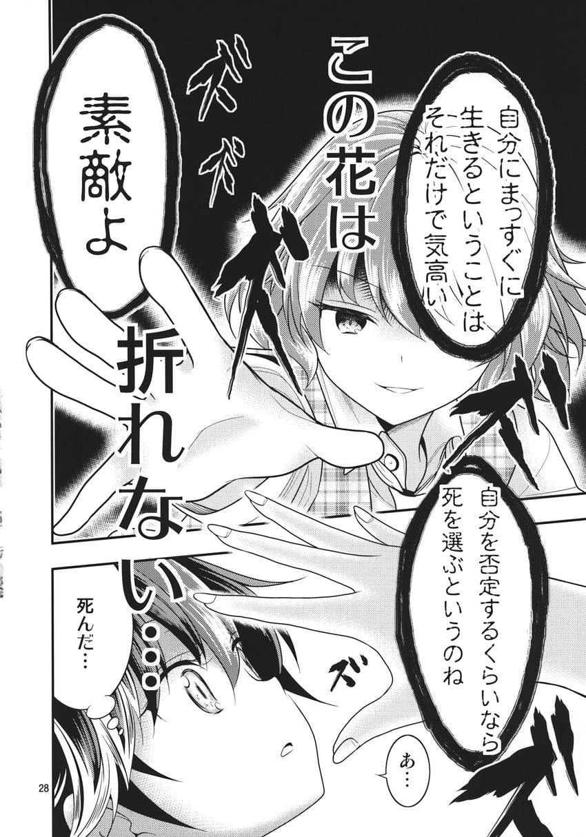 kazami yuuka and kijin seija (touhou) drawn by satou_yuuki