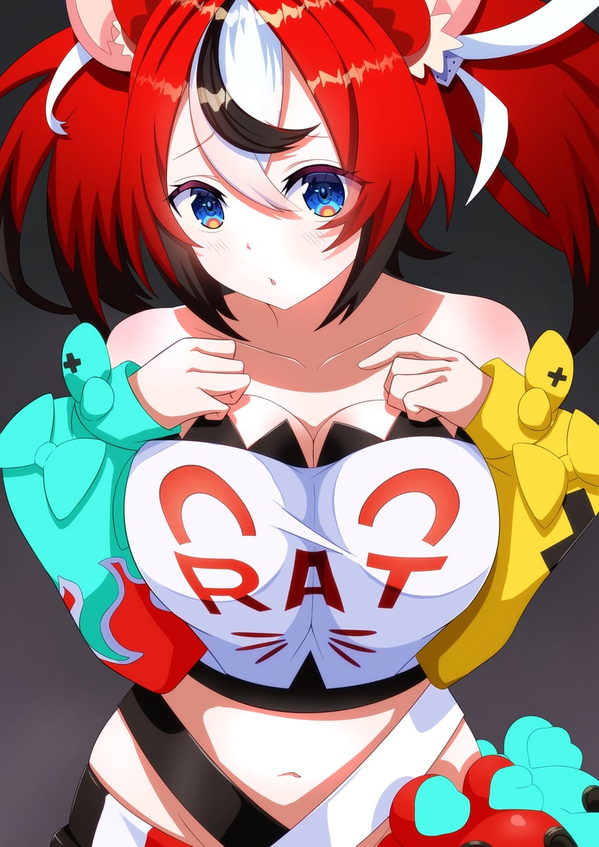 hakos baelz (hololive and 1 more) drawn by kaden