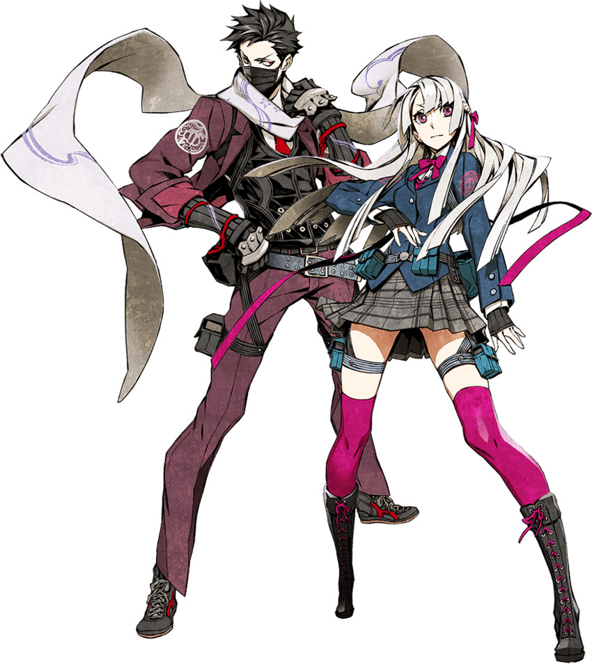 samurai (7th dragon and 1 more) drawn by miwa_shirow