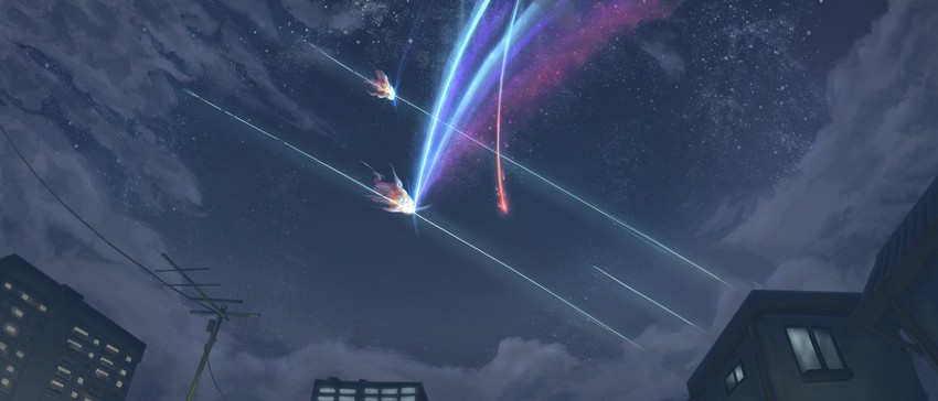 kimi no na wa. and 1 more drawn by stevos_art