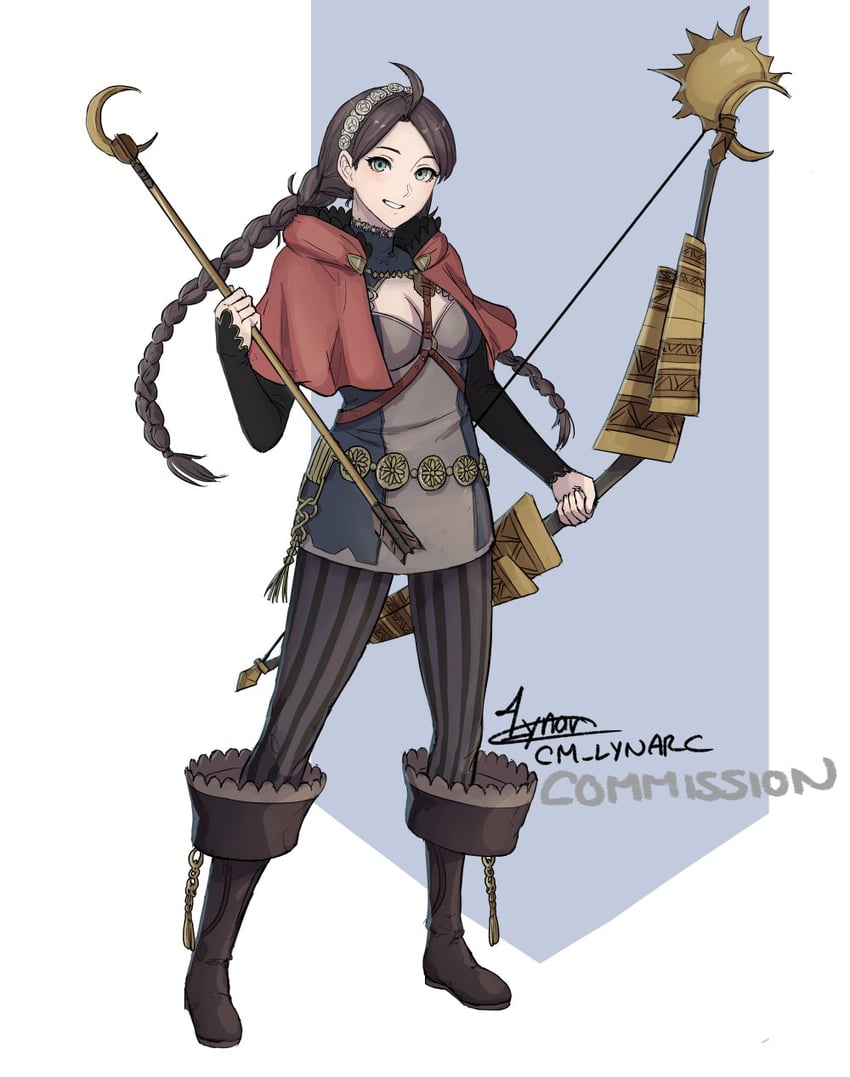 nina (fire emblem and 1 more) drawn by lynarc