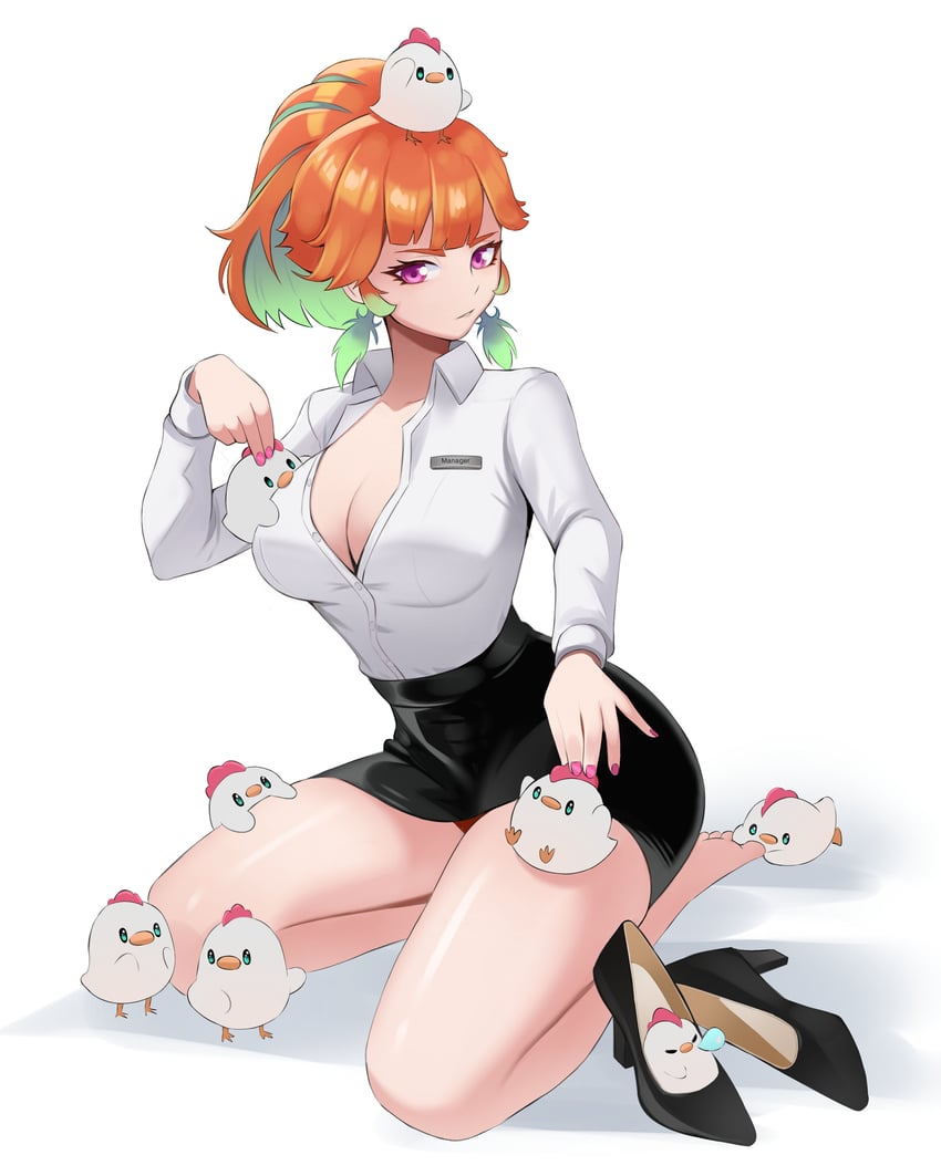 takanashi kiara (hololive and 1 more) drawn by kaerujj