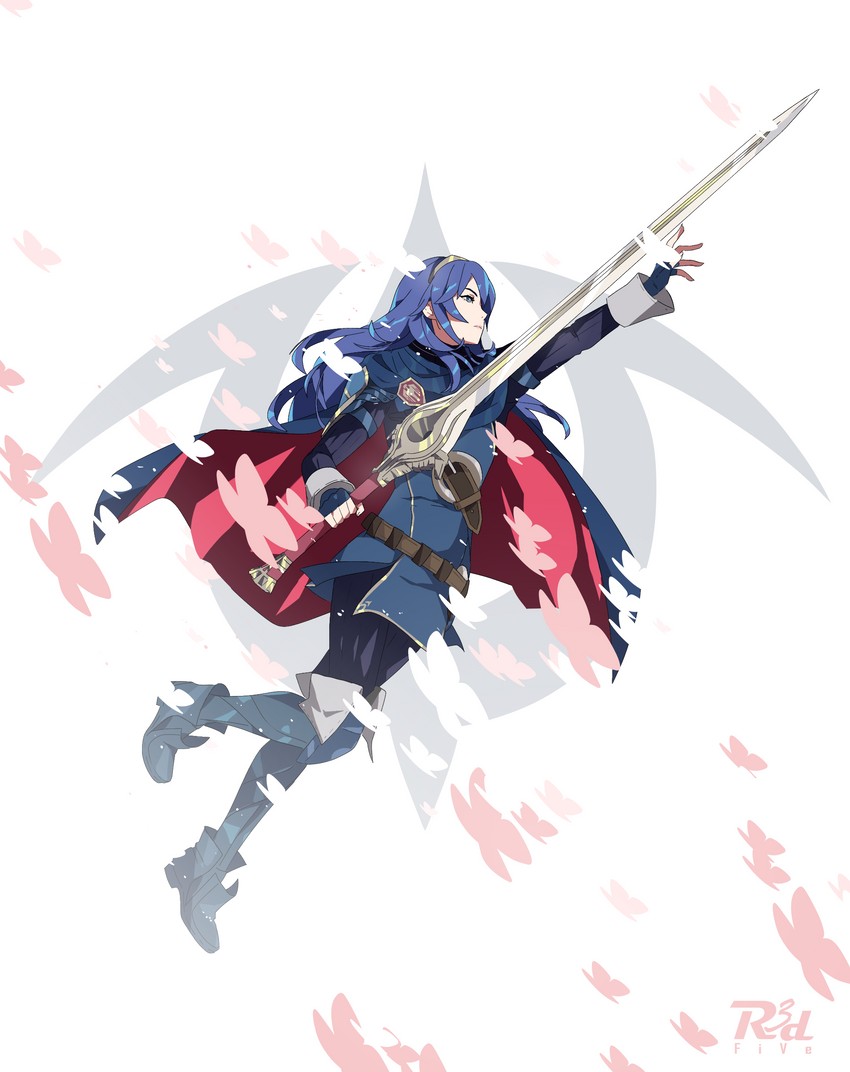 lucina (fire emblem and 1 more) drawn by r3dfive
