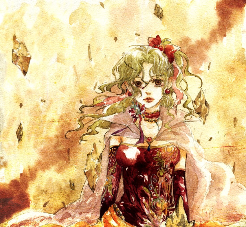 terra branford (final fantasy and 1 more) drawn by yoki_(yotosekka)