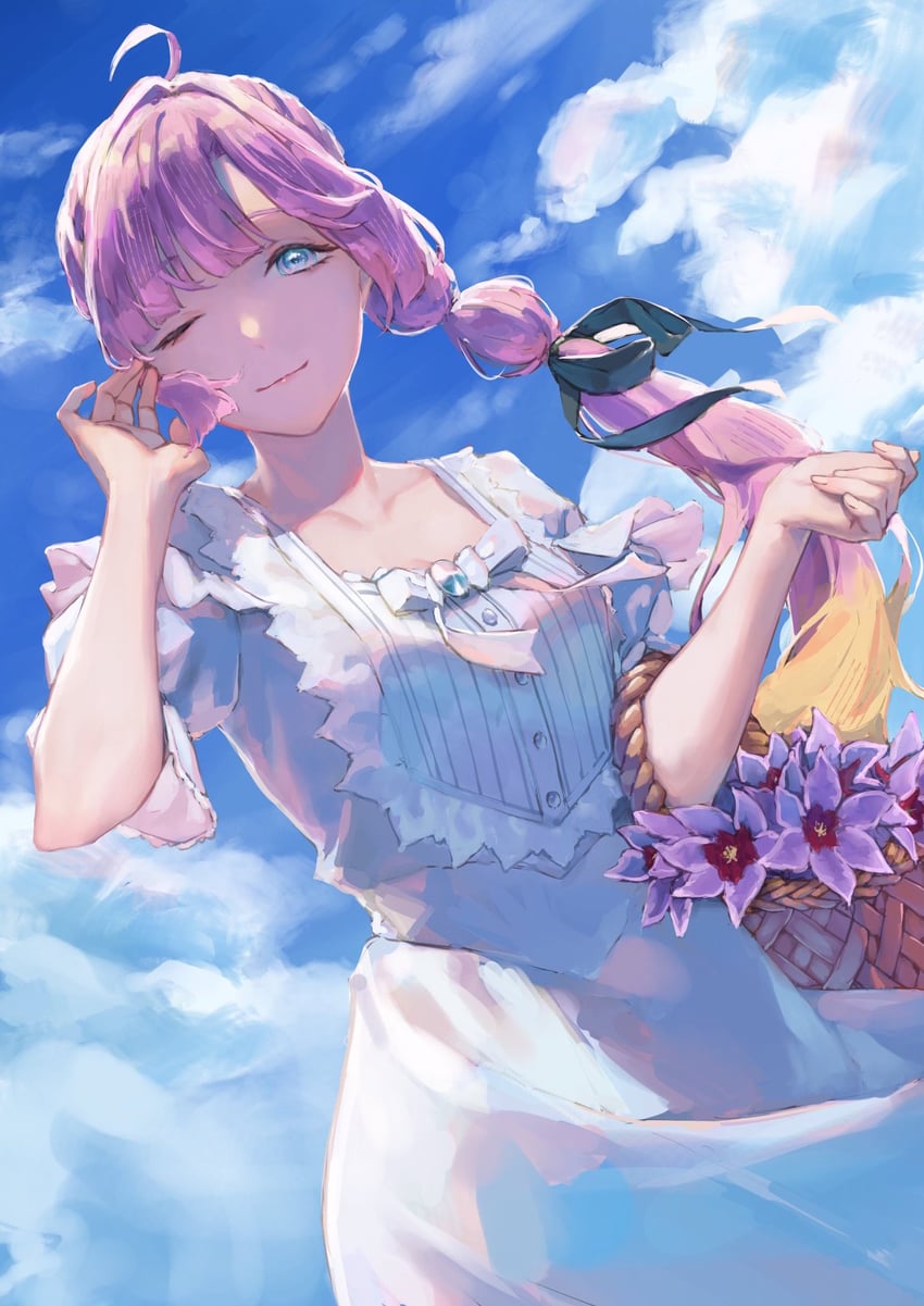 anyoji hime (love live! and 1 more) drawn by saidamoosu