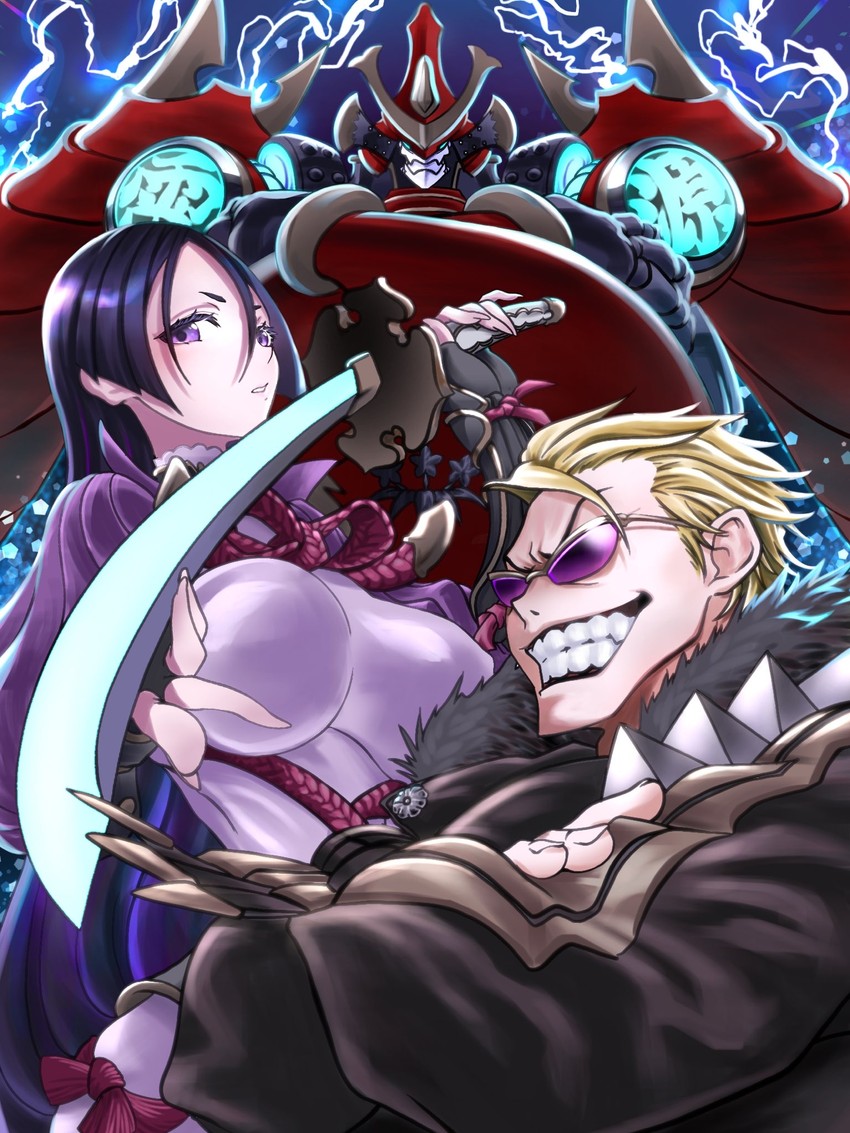 minamoto no raikou and sakata kintoki (fate and 1 more) drawn by sow_mhxx
