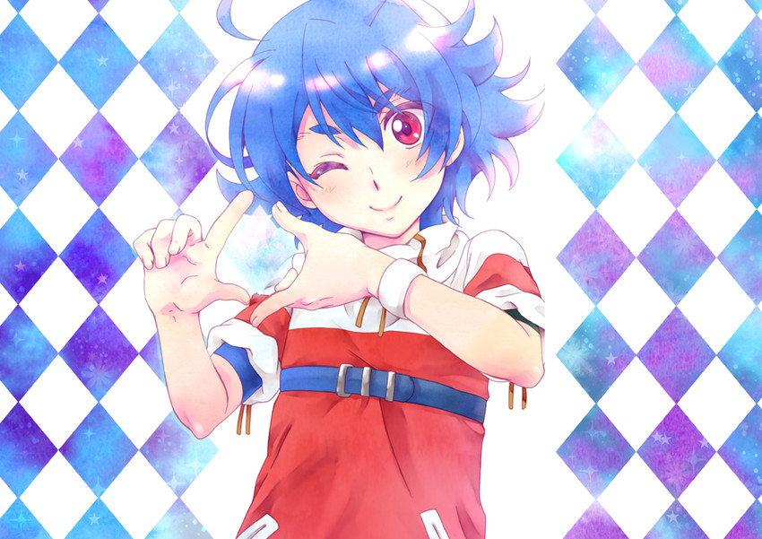 ryuugazaki kakeru (b-daman and 1 more) drawn by emusa