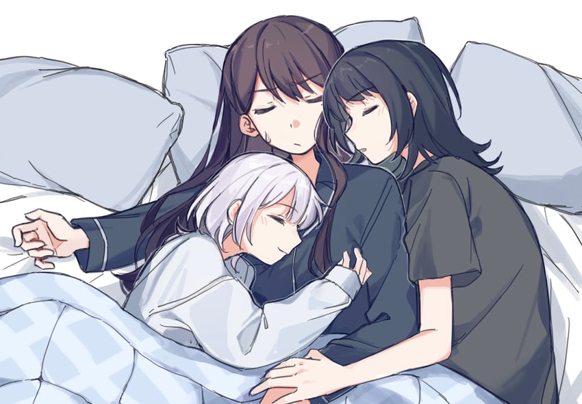 shiina taki and yahata umiri (bang dream! and 1 more) drawn by jenjen