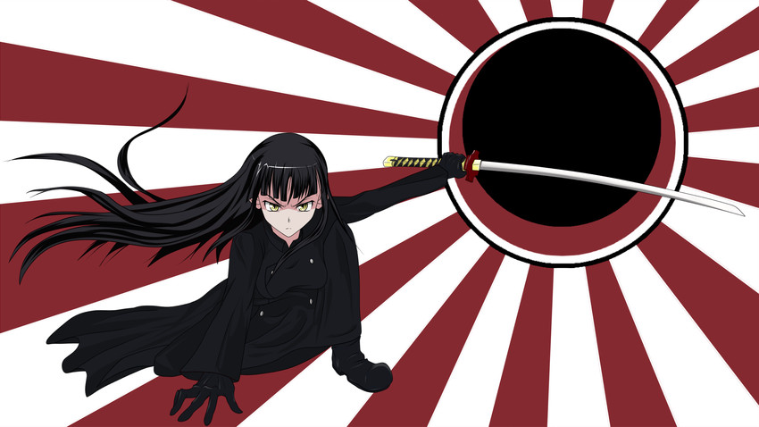 sakamoto mio (world witches series and 1 more) drawn by jatts