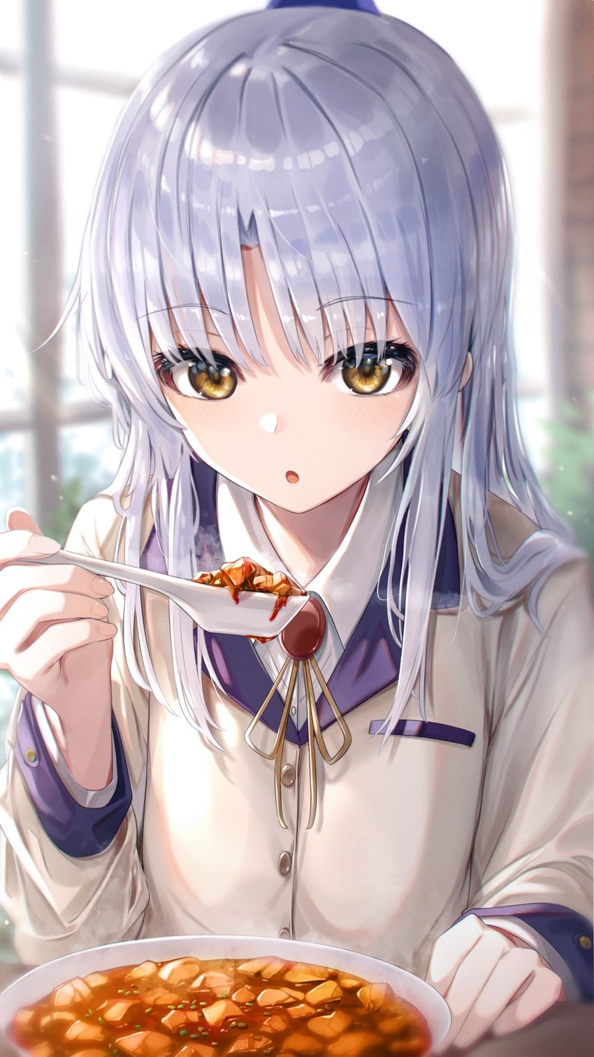 tachibana kanade (angel beats! and 1 more) drawn by kurokuro_illust
