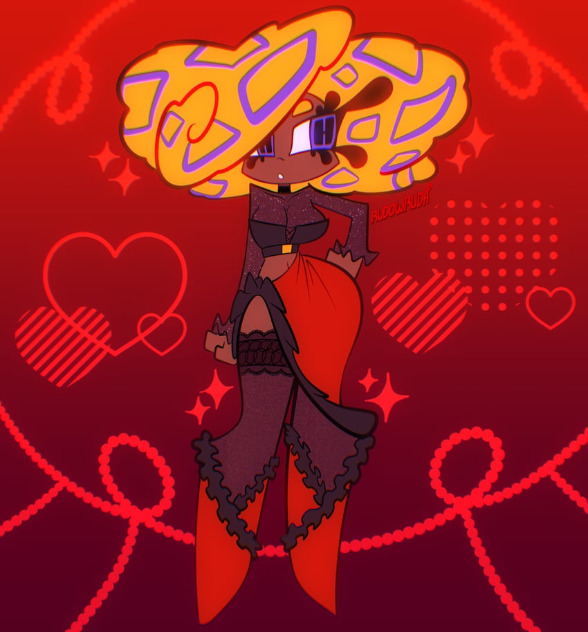 tao blu (splatoon and 1 more) drawn by rudow