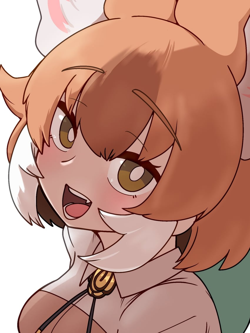dhole (kemono friends and 1 more) drawn by niboshi_(niboshi_aruku)