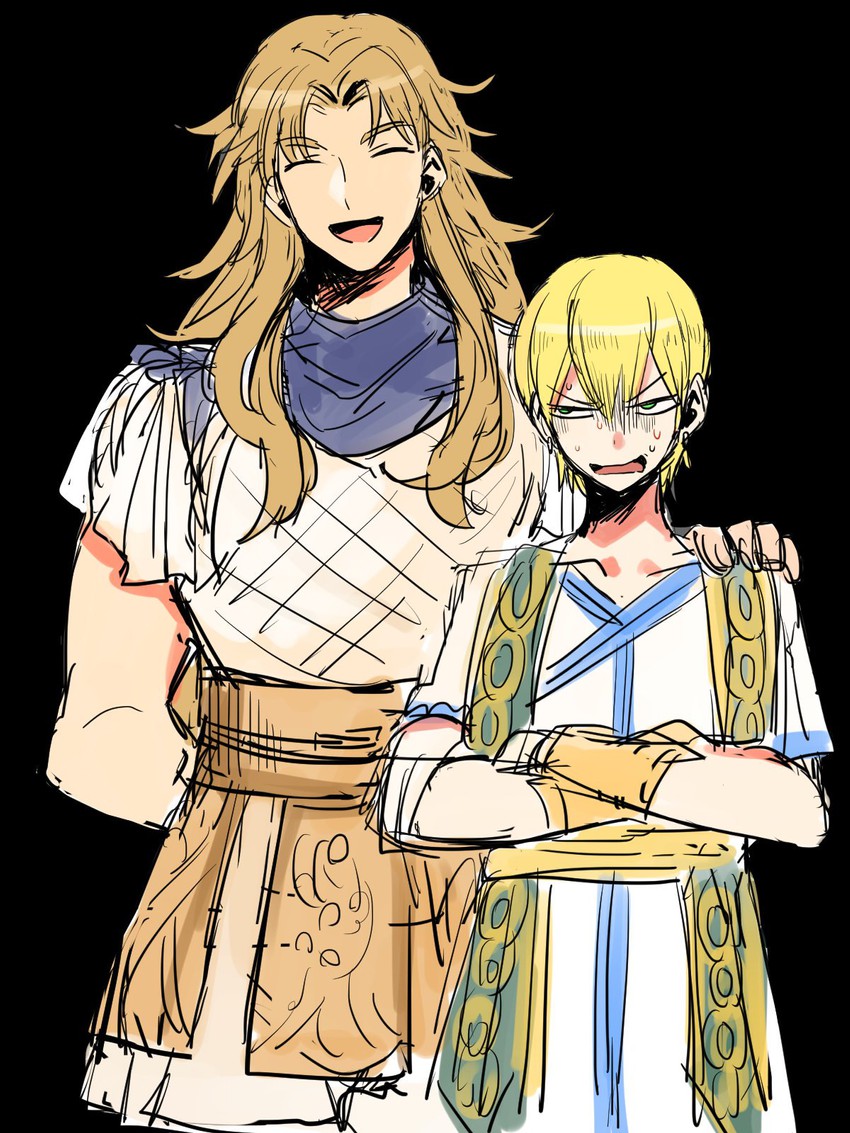 chiron and jason (fate and 1 more) drawn by takashi_(onikukku)