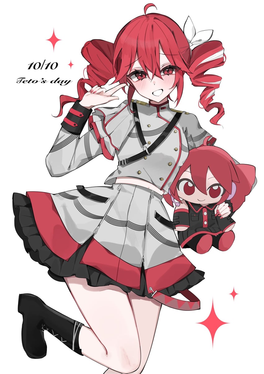 kasane teto (utau and 1 more) drawn by waimoniku