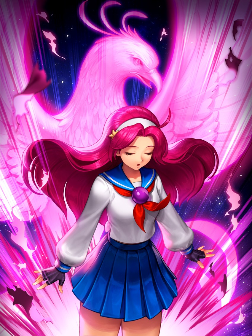 asamiya athena (the king of fighters and 3 more)