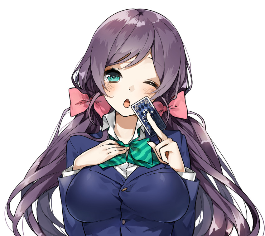 tojo nozomi (love live! and 1 more) drawn by itohana