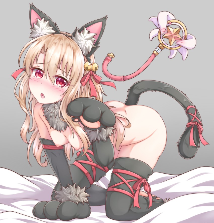 illyasviel von einzbern and magical ruby (fate and 2 more) drawn by zongren