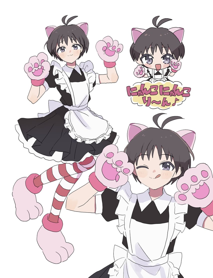 kikuchi makoto (idolmaster and 1 more) drawn by pnt_0202