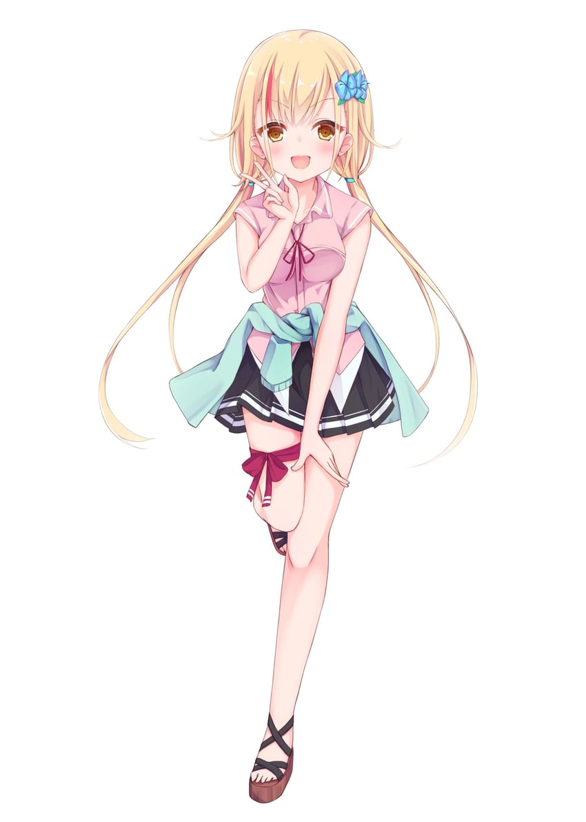 natukawa himari (kimamani live) drawn by kulori