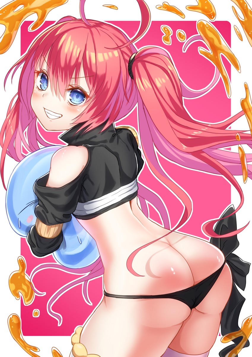 rimuru tempest and milim nava (tensei shitara slime datta ken) drawn by templus