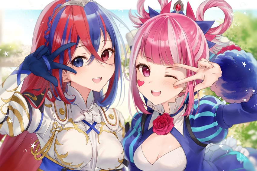 female alear and hortensia (fire emblem and 1 more) drawn by haru_(nakajou-28)