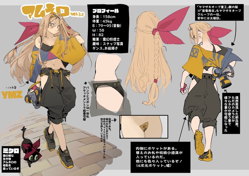 amunero (original and 1 more) drawn by hyocorou