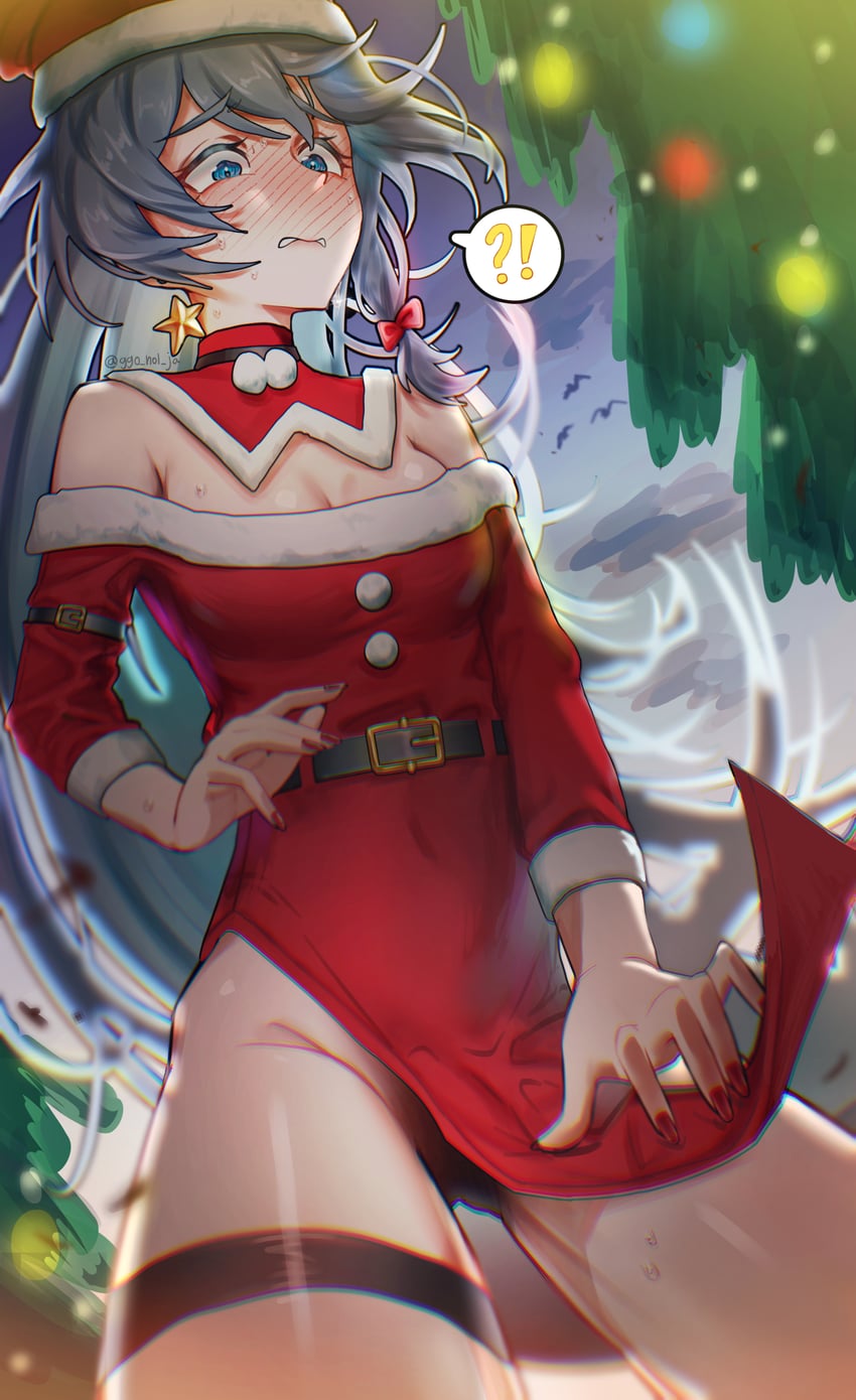 fu hua (honkai and 1 more) drawn by ggo_nol_ja