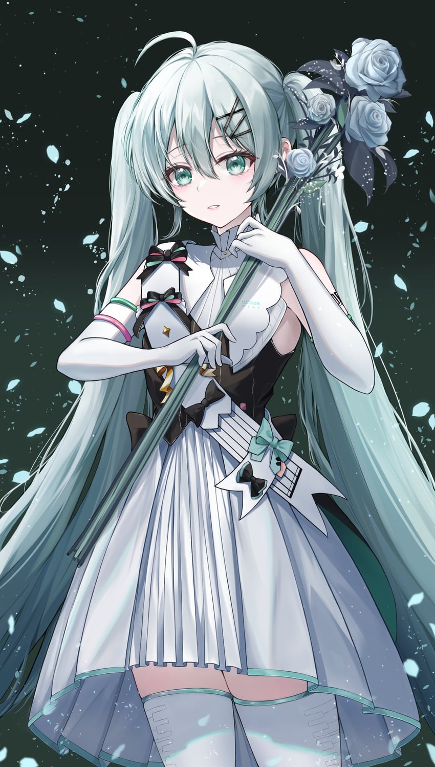 hatsune miku (vocaloid and 1 more) drawn by arin7020