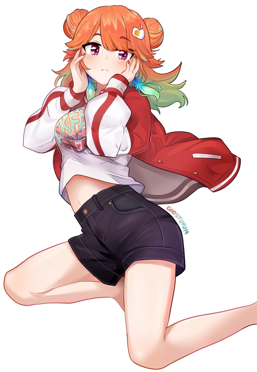 takanashi kiara (hololive and 1 more) drawn by ghosttbyun