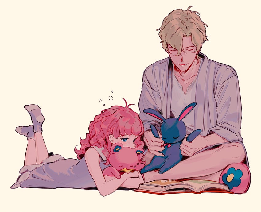 herlock sholmes and iris wilson (ace attorney and 1 more) drawn by sophie_(693432)