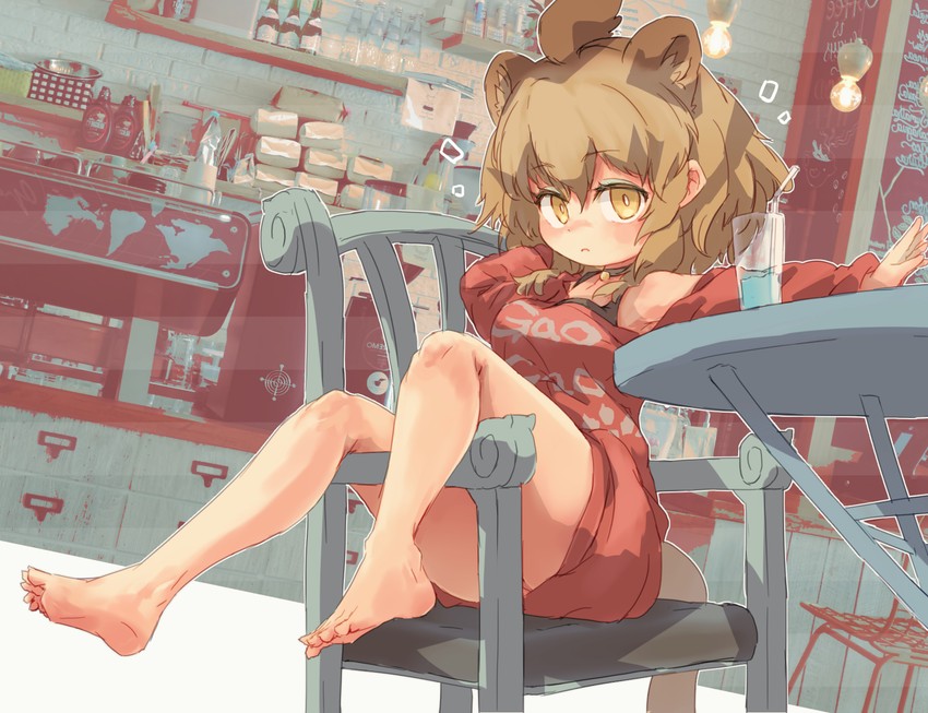 lion (kemono friends and 1 more) drawn by kolshica