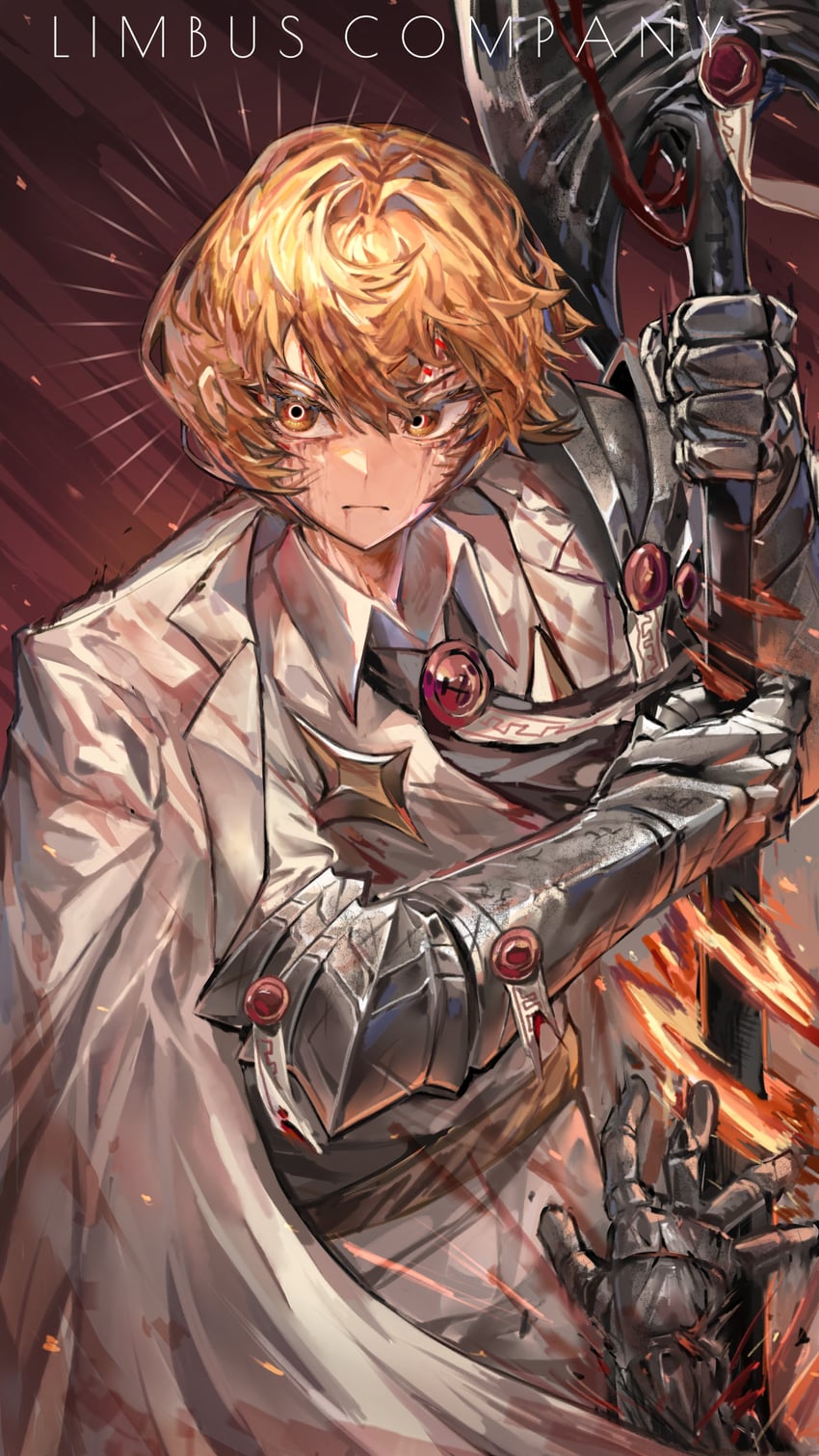 sinclair (project moon and 1 more) drawn by nameno92372763